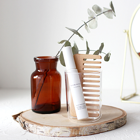 point  hair brush